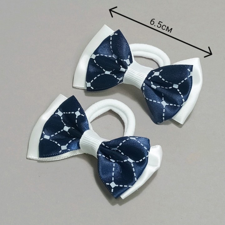  Бантики на резинках, 6.5см (цена за 2шт), арт. 10263-1