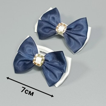  Бантики на резинках (цена за 2шт), арт. 10157