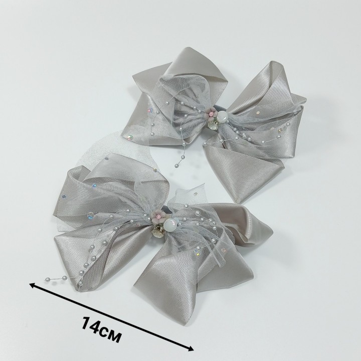 Бантики на резинках 14см (цена за 2шт), арт. 10328-5