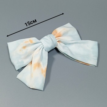 Бант на заколке (автомат) 15см, арт. 1807-3