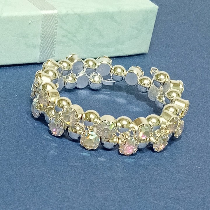 Браслет из бусин со стразами, арт. 2116  Браслет из бусин со стразами, арт. 2116