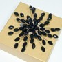  Брошь/зажим арт. 27147-2 (металл, стекл. бусины), 8.5см