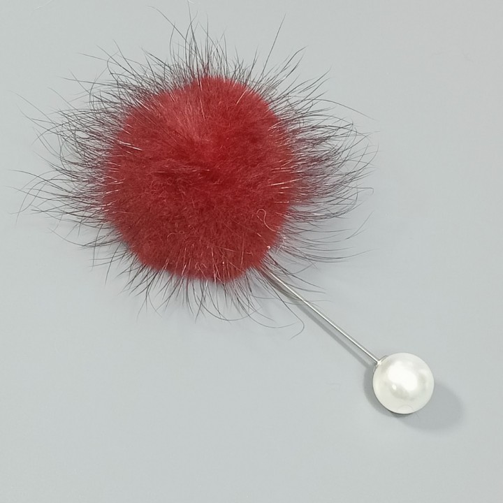  Брошь-булавка арт. 2747-5 (металл, стразы), 5.5х9.5см