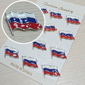  Брошь, арт. 27287 (цена за 1шт), 2.5х1.5см