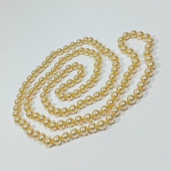 Бусы 120-130см, цвет - желтый, арт. 2024-13