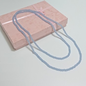 Бусы стеклянные граненые (95-100см), арт. 20199-17