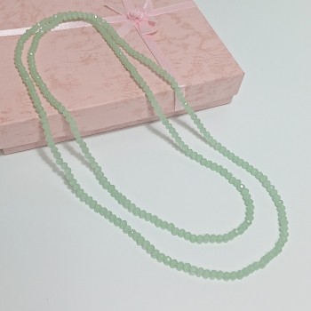 Бусы стеклянные граненые (95-100см), арт. 20199-03