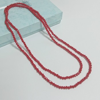 Бусы стеклянные граненые (95-100см), арт. 20199-10