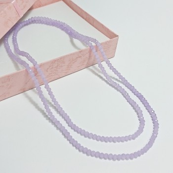 Бусы стеклянные граненые (95-100см), арт. 20199-15