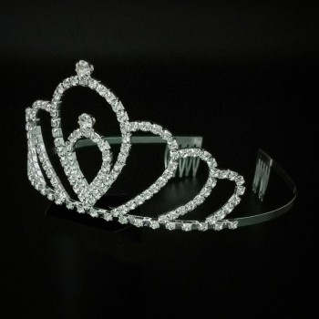 Диадема на ободке с гребенками, арт. 2609