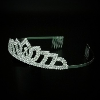 Диадема на ободке с гребенками, арт. 2605