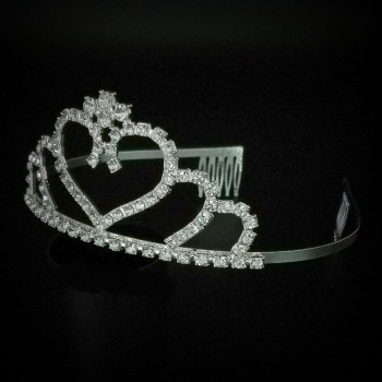 Диадема на ободке с гребенками, арт. 2621-2