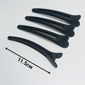  Зажим-утка, матовый пластик, 11,5см (цена за 1шт), арт. 17213