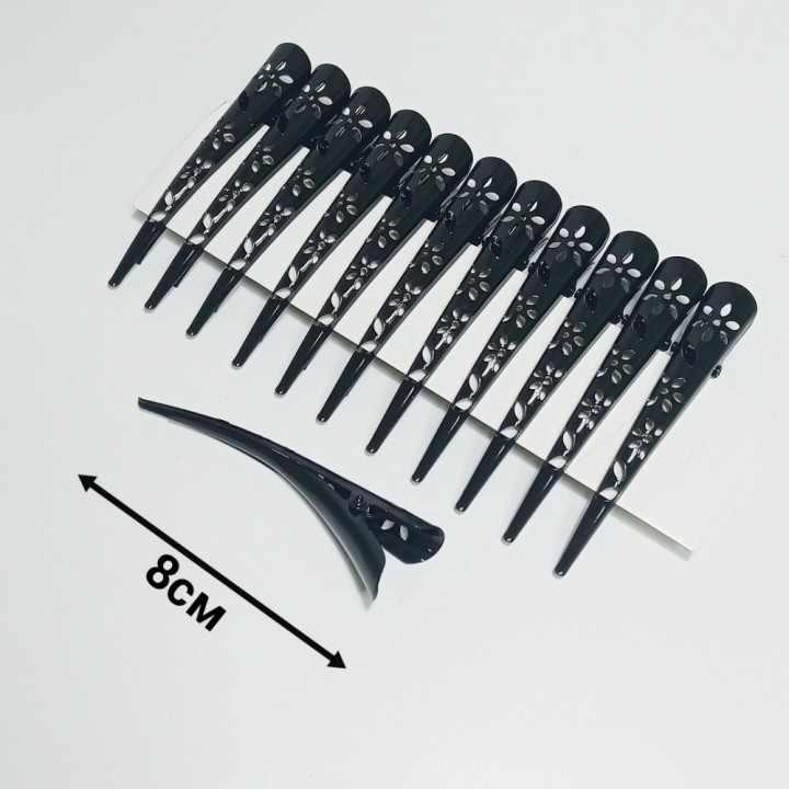  Зажим-уточка, металл., 8см (цена за 1шт), арт. 17120