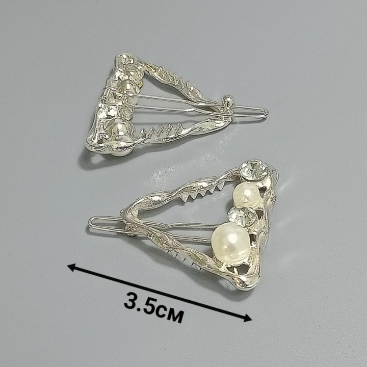 Заколка металлическая 3,5см (цена за 1шт), арт. 18153