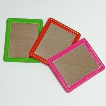  Зеркало карманное 6х7.5см, арт. 1535 (цена за 1шт)