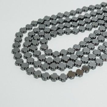 Бусины из гематита, размер 2.5х6мм, 66шт. в нити
