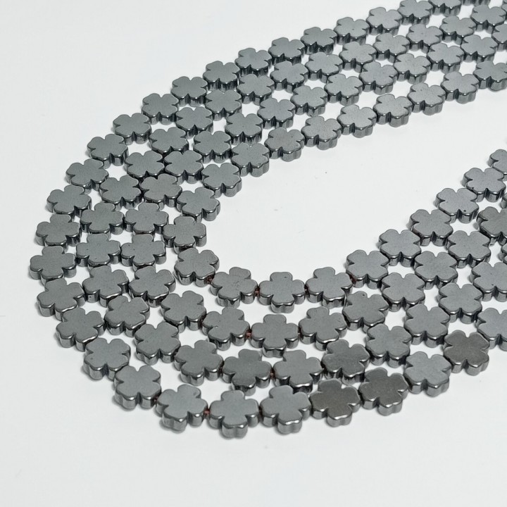 Бусины из гематита, размер 2.5х8мм, 50шт. в нити