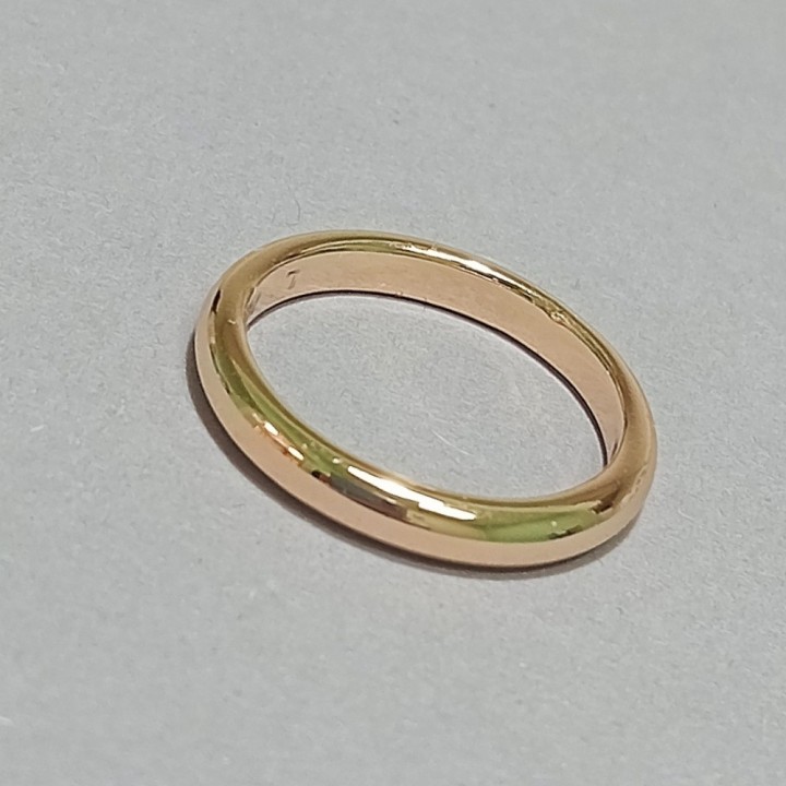 Кольцо обручальное арт. 2917, размеры 17,18,19