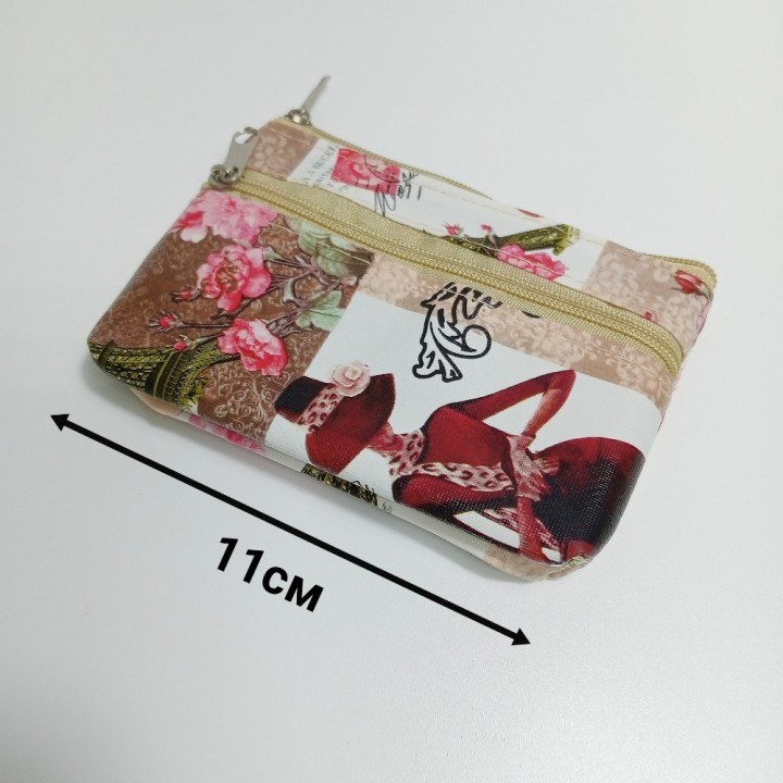 Кошелёк с двумя молниями, арт. 1980