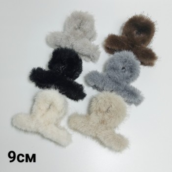  Краб 9см, иск. мех, пластик (цена за 1шт), арт. 12157