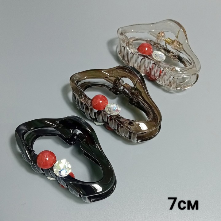  Краб 7см, глянцевый пластик (цена за 1шт), арт. 1273