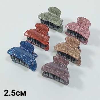  Краб 2,5см (цена за 1шт.), глянцевый пластик, арт. 1252