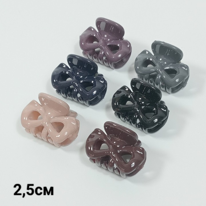  Краб 2,5см (цена за 1шт.), глянцевый пластик, арт. 12327