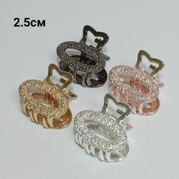  Краб 2.5см (цена за 1шт.), металл, арт. 12110