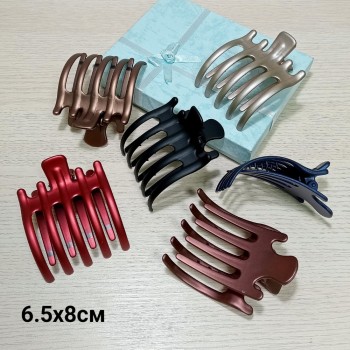  Краб боковой 6.5х8см (цена за 1шт.), матовый пластик, арт. 1259