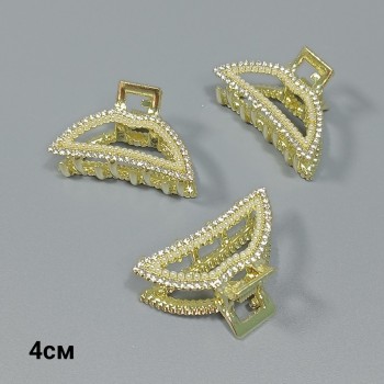  Краб 4см (цена за 1шт.), металл, стразы, арт. 12140