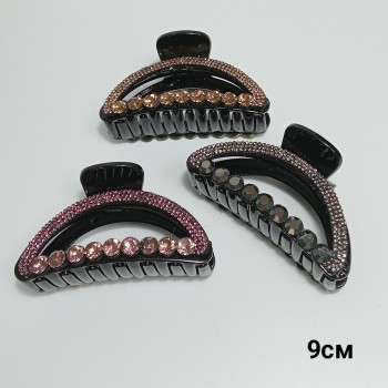  Краб 9см, глянцевый пластик, стразы (цена за 1шт), арт. 12332
