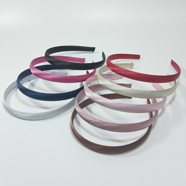 Ободок атласный тонкий (цена за 1шт), арт. 1341  Ободок атласный тонкий (цена за 1шт), арт. 1341