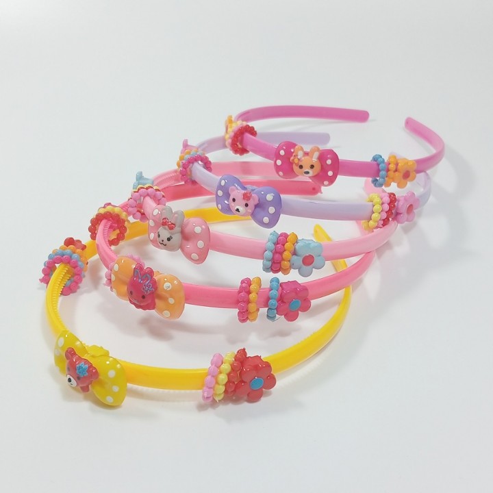 Ободок детский каучуковый (цена за 1шт), арт. 1335