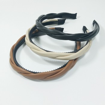 Ободок из иск. кожи (цена за 1шт), арт. 1371