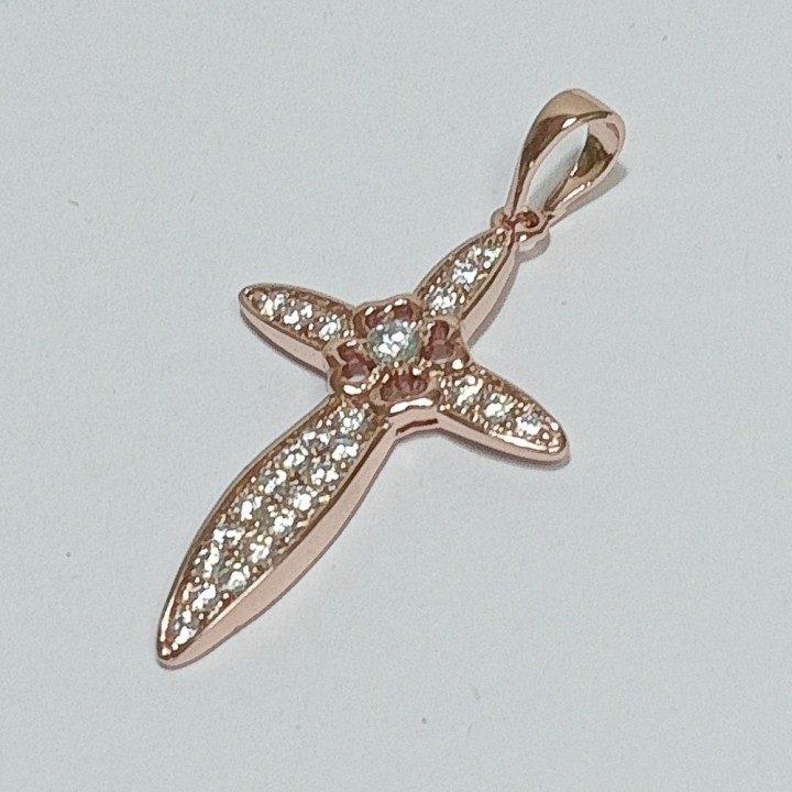   Подвеска "крест" (без цепочки), арт. 28238