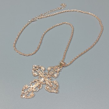   Подвеска "крест" с цепочкой, арт. 28123