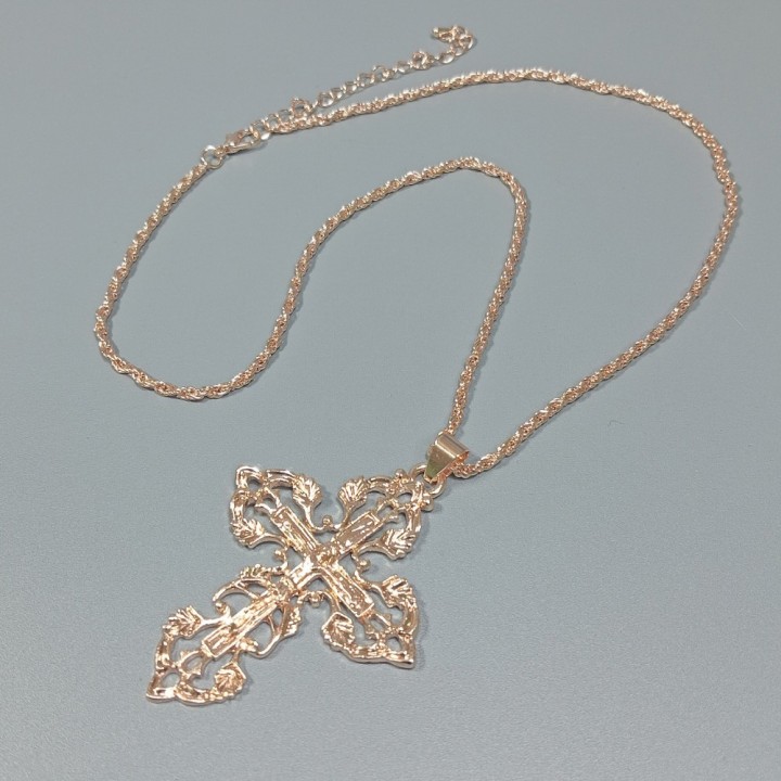   Подвеска "крест" с цепочкой, арт. 28123