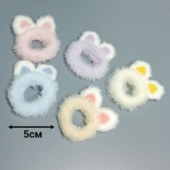 Резинка детская с ушками (цена за 1шт), арт. 10405