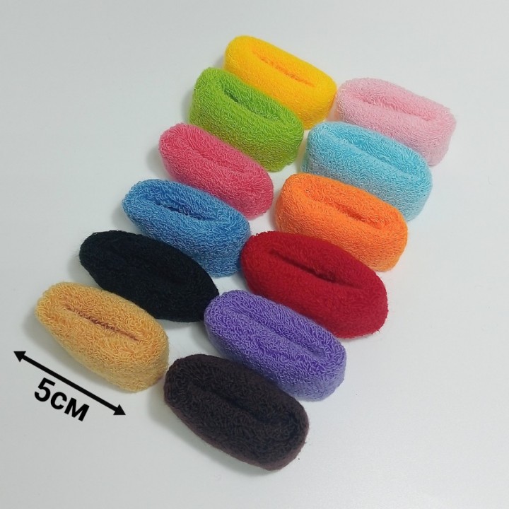  Резинка махровая, диаметр 5см (цена за упак. 12шт), арт. 1051