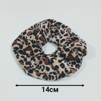  Резинка из велюра, диаметр 14см, арт. 10208