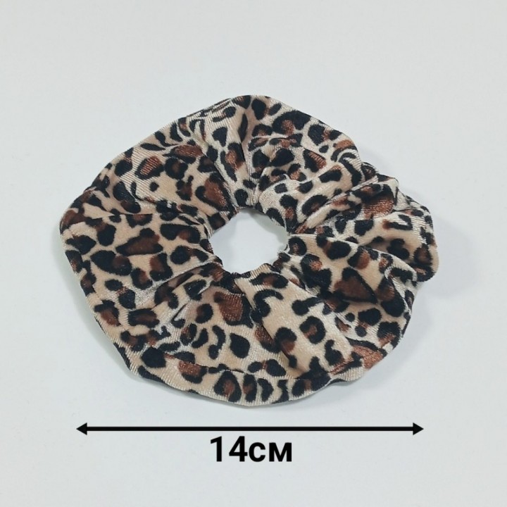  Резинка из велюра, диаметр 14см, арт. 10208