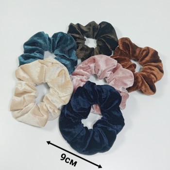  Резинка из велюра, диаметр 9см (цена за 1шт.), арт. 10125