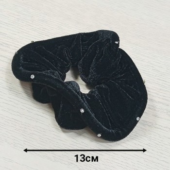  Резинка из велюра, диаметр 13см, арт. 10400