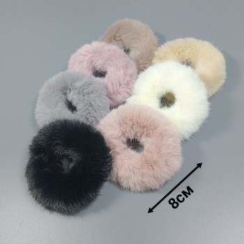  Резинка из искусственного меха, диаметр 8см (цена за 1шт.), арт. 1093