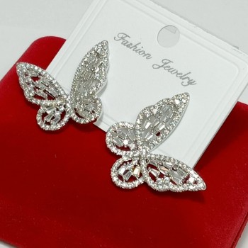  Серьги "Бабочка" арт. 22566
