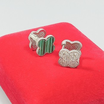  Серьги двусторонние на английской застежке арт. 22672-2