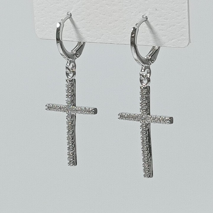  Серьги на застежке "конго" арт. 2291