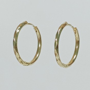  Серьги-кольца, диаметр 2.3см, арт. 2236-2