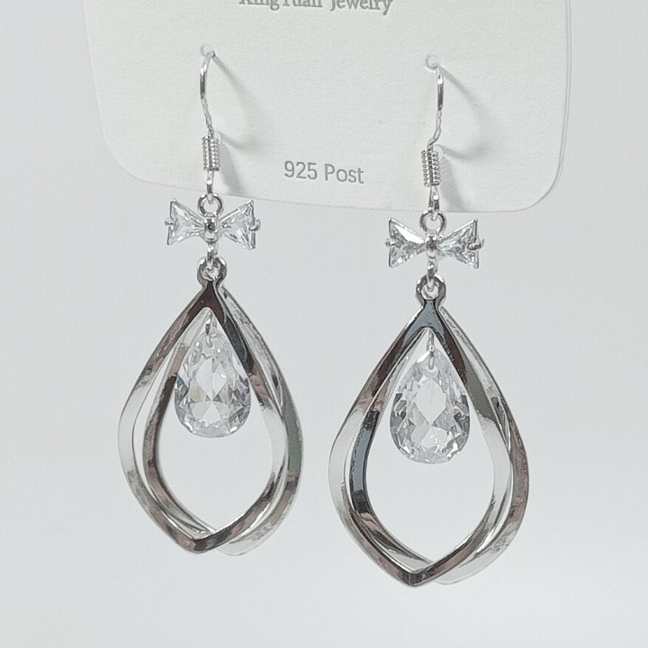  Серьги на застежке "крючок", арт. 22525